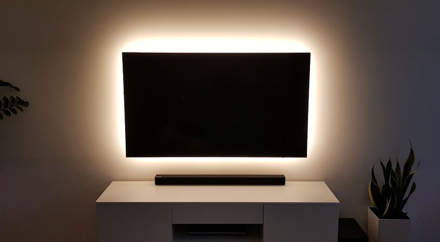 Tip na záver – osvetlenie televízora